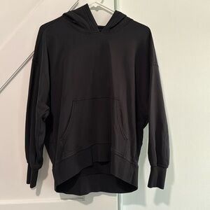 Lululemon black sweatshirt (with rainbow funfetti detail) size M